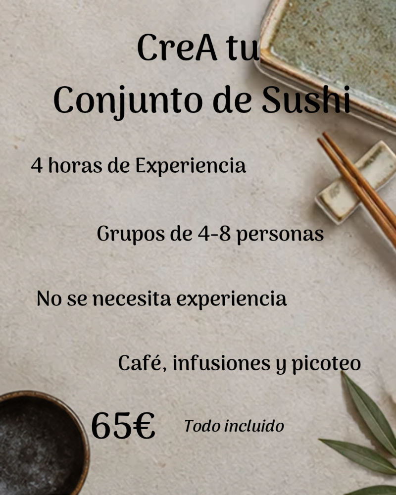 Crea tu set de sushi